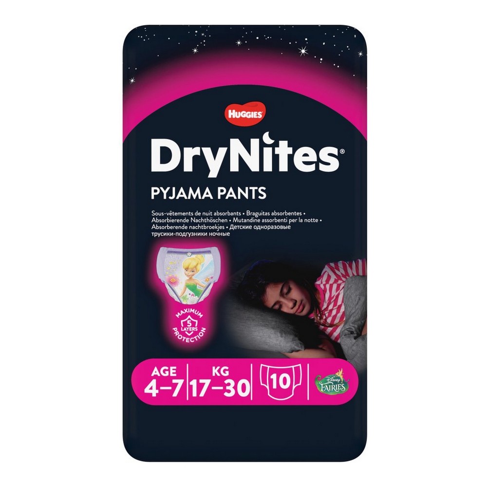 Scutece de unică folosință DryNites Pyjama Pants (10 uds)