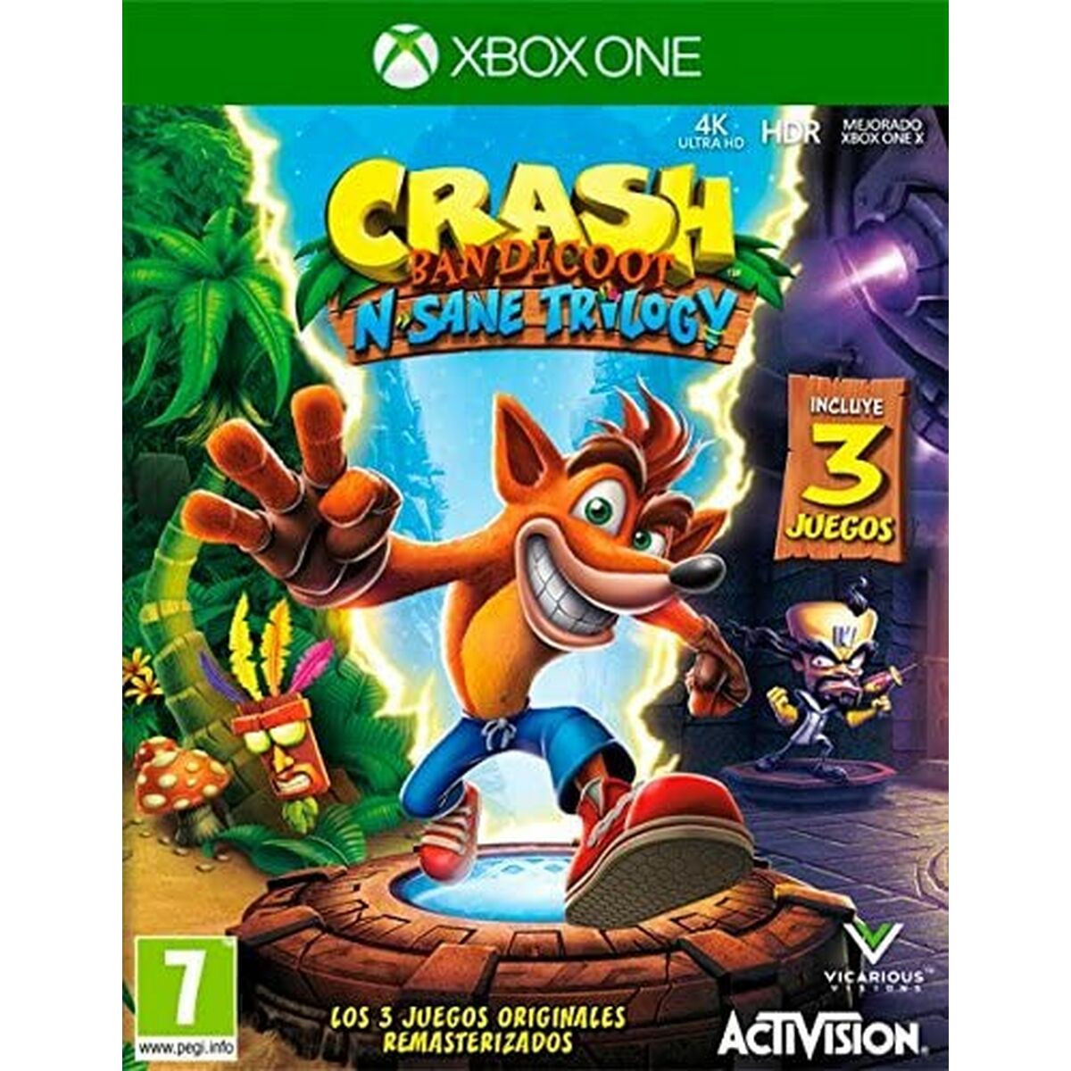 Joc video Xbox One Activision Crash Bandicoot N. Sane Trilogy
