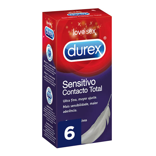 Prezervative Feel Contacto Total Durex (6 uds)