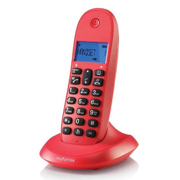 Telefon fără Fir Motorola C1001 - Culoare Cireașă dulce