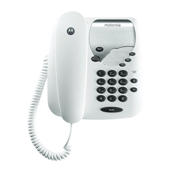 Telefon Fix Motorola CT1 - Culoare Alb