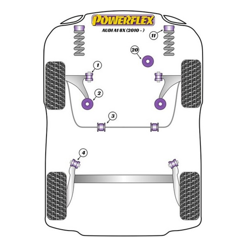 Silentblock Powerflex PFF85-431