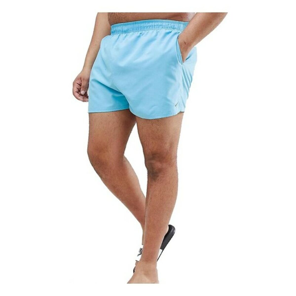 Costum de Baie Bărbați Nike 7 Volley Short Albastru - Mărime S