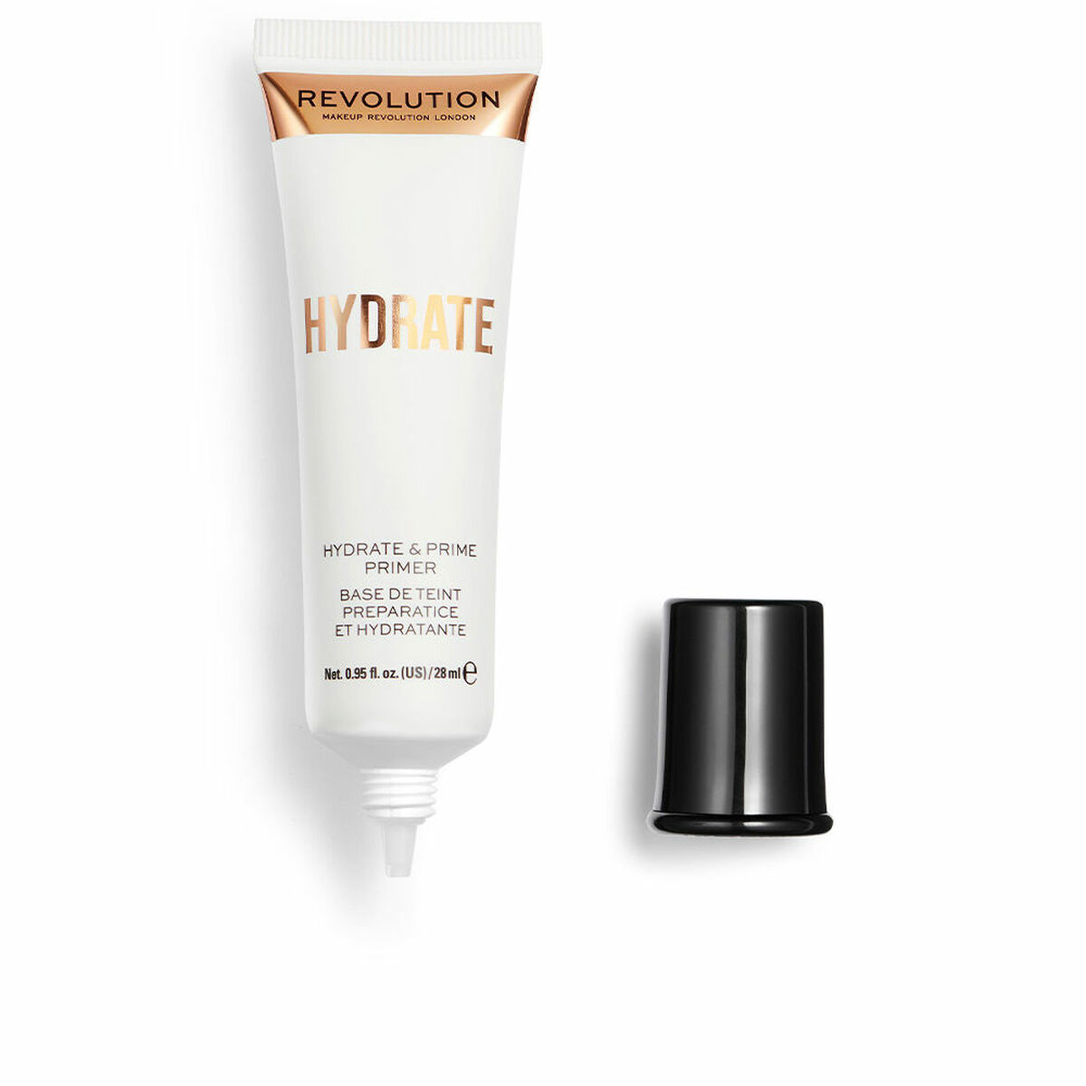 Bază de machiaj cremoasă Revolution Make Up Hydrate & Primer (28 ml)