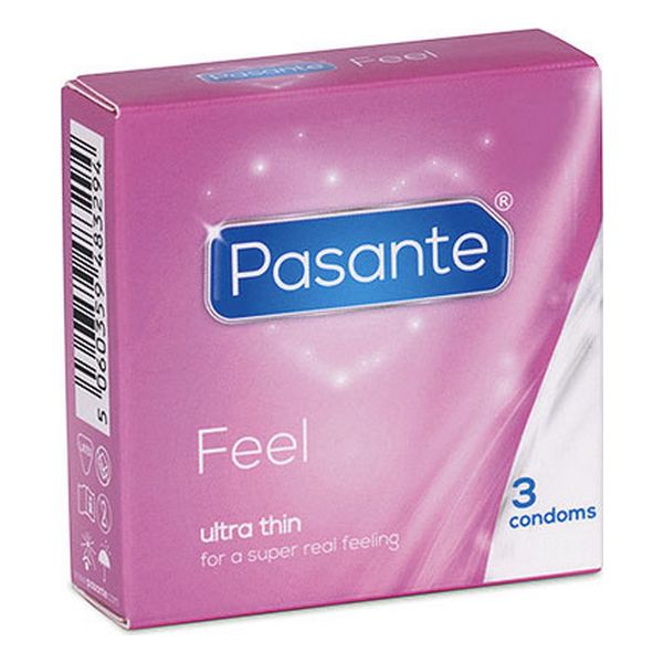 Prezervative Pasante Feel 18 cm (3 pcs)