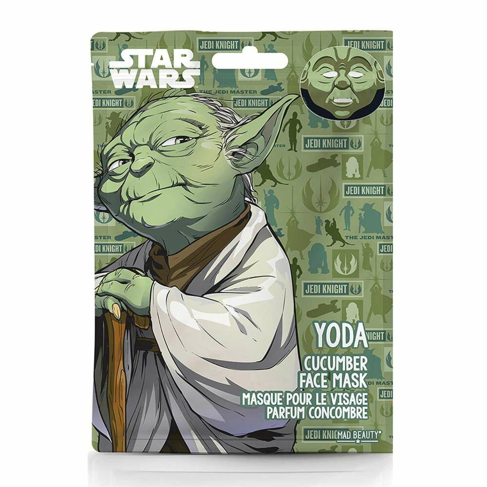 Mască de Față Mad Beauty Star Wars Yoda Castravete (25 ml)