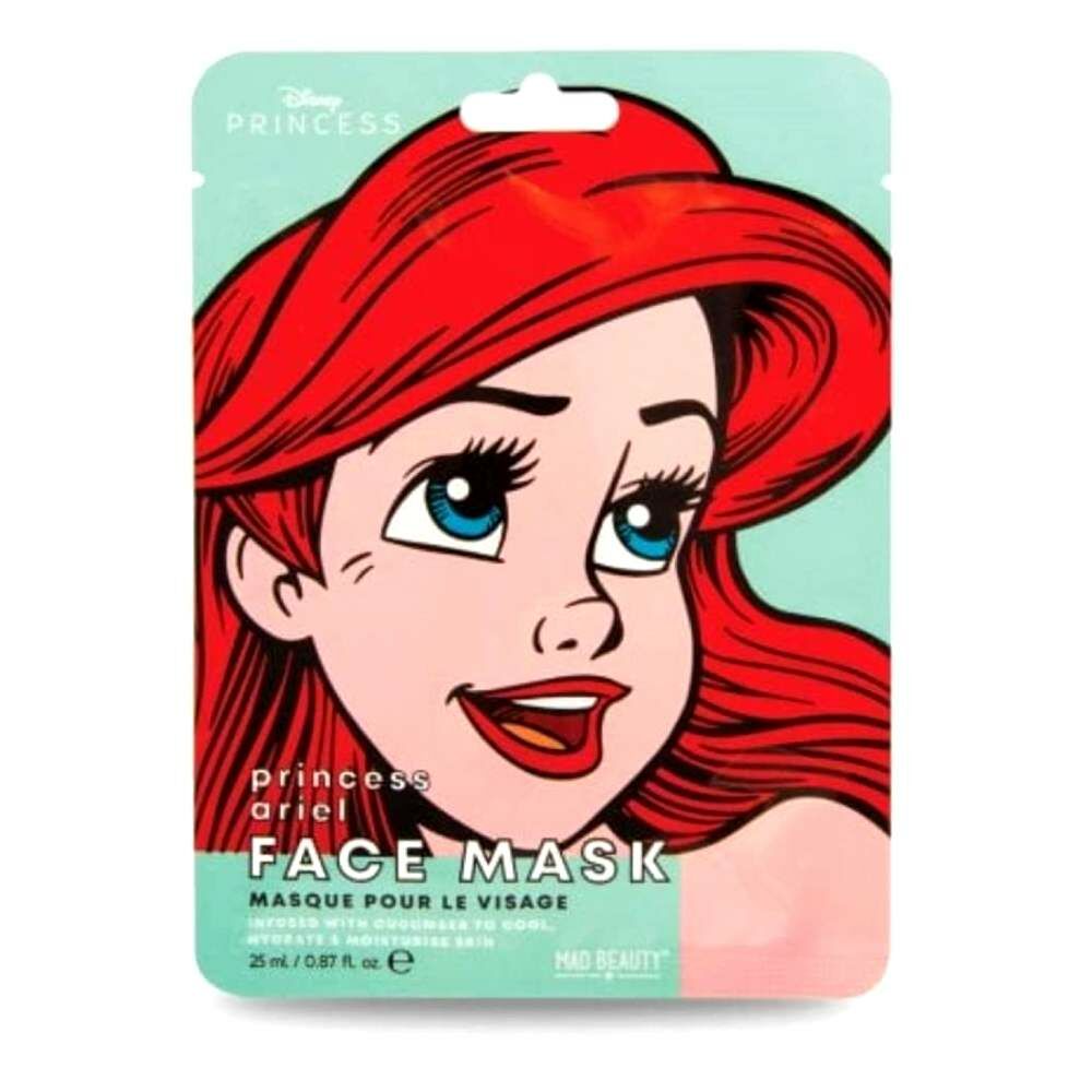 Mască de Față Mad Beauty Disney Princess Ariel (25 ml)