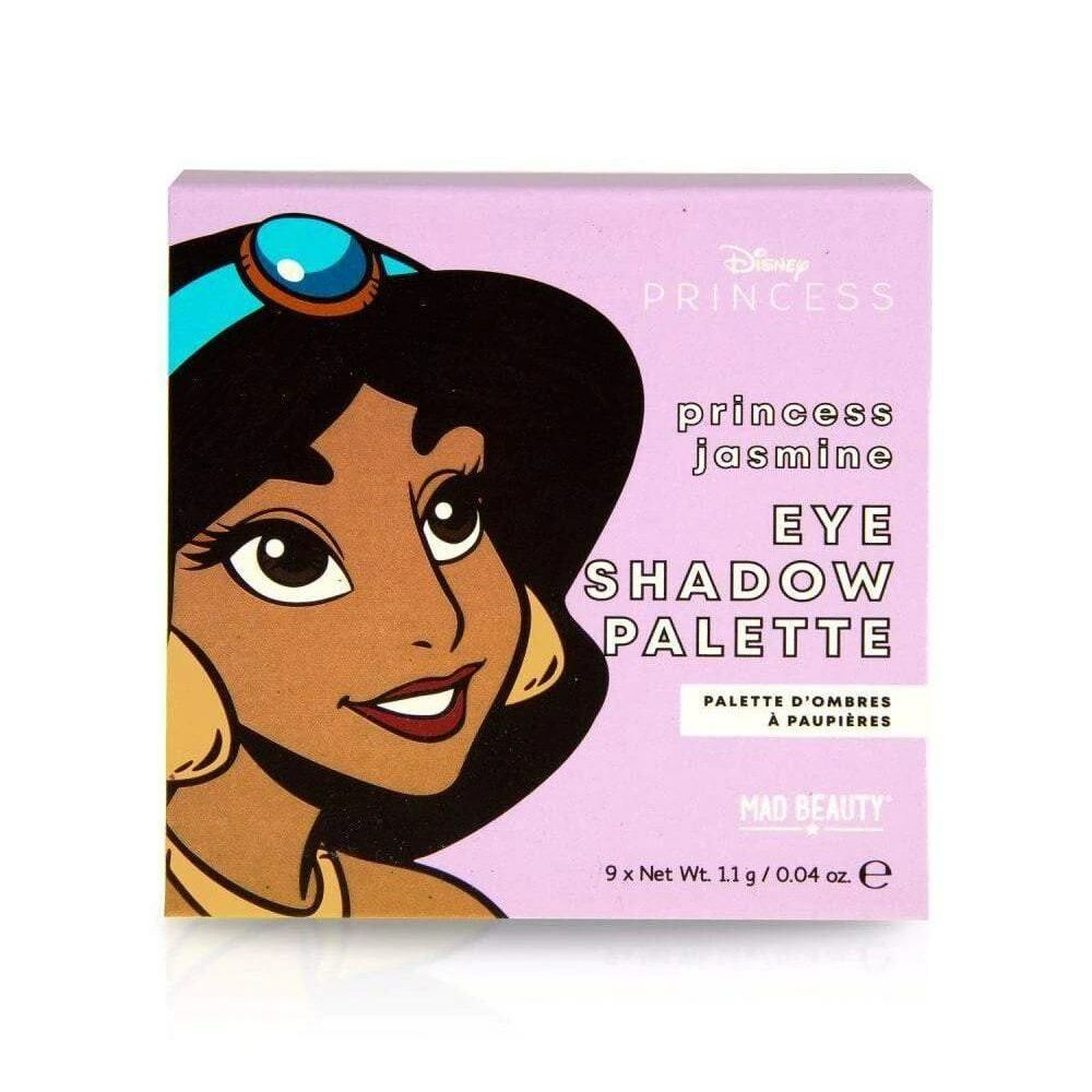 Paletă de Fard de Ochi Mad Beauty Disney Princess Jasmine Mini (9 x 1,1 g)