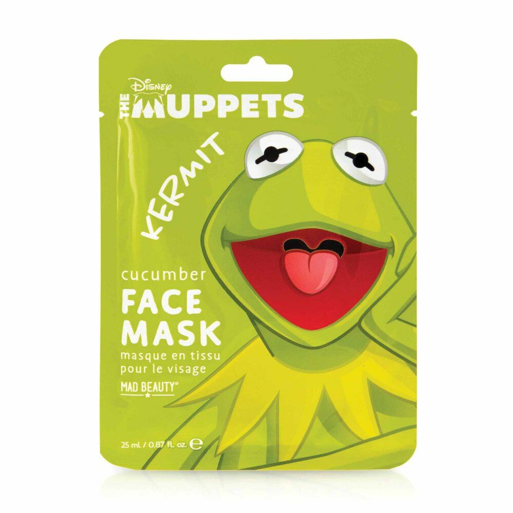 Mască de Față Mad Beauty The Muppets Kermit Castravete (25 ml)