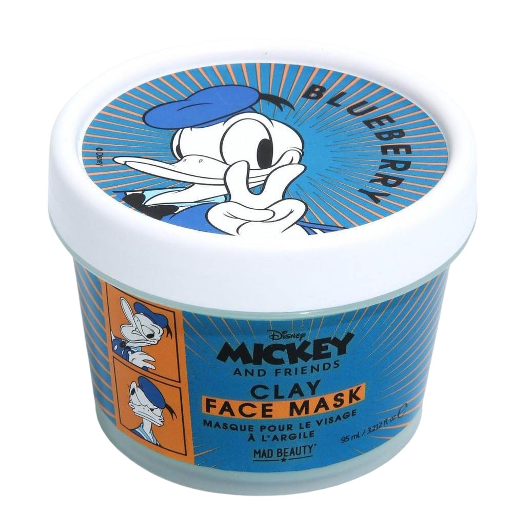 Mască de Față Mad Beauty Disney M&F Donald Argilă Afine (95 ml)