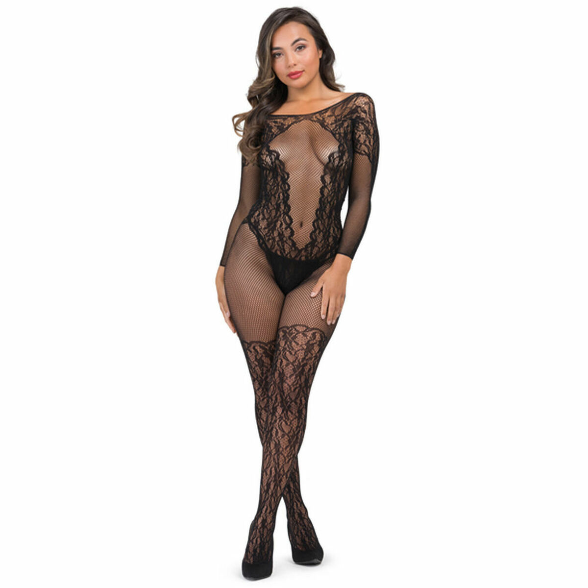 Tot corpul Captivate Spanking Fifty Shades of Grey Negru - Mărime S/M/L