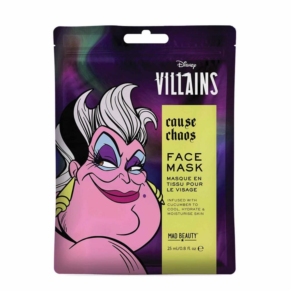 Mască de Față Mad Beauty Disney Villains Ursula (25 ml)
