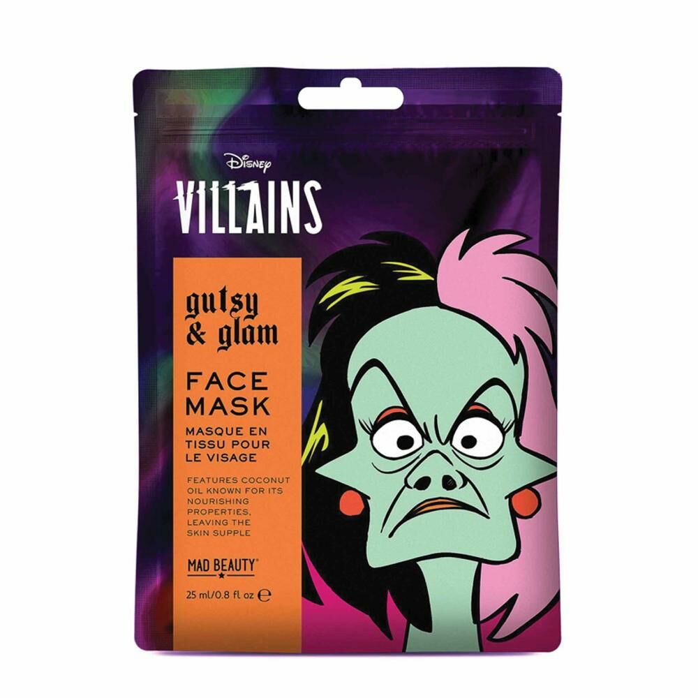 Mască de Față Mad Beauty Disney Villains Cruella (25 ml)