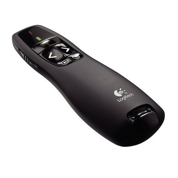 Pointer Laser cu Conexiune USB Logitech Wireless Presenter R400 10 m Negru