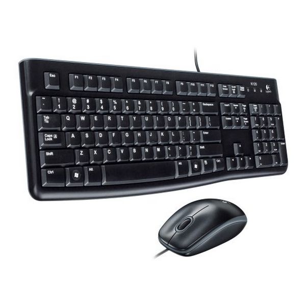 Tastatură și Mouse Optic Logitech MK120 USB Negru