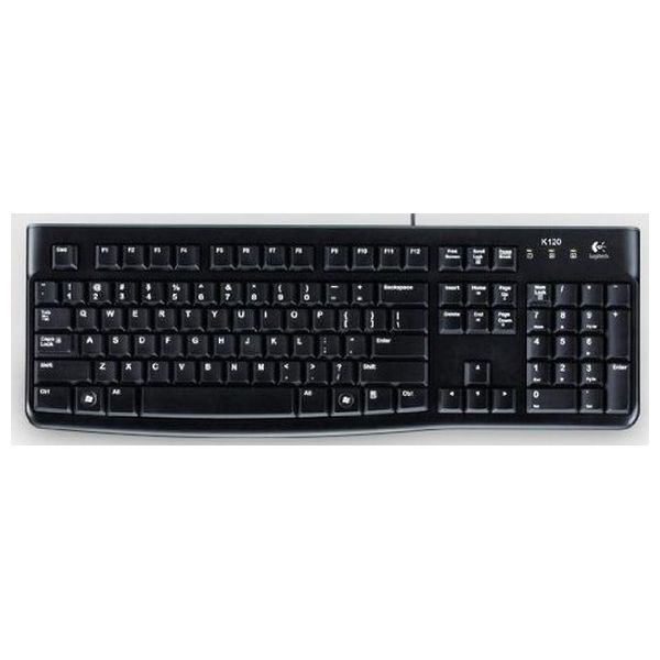 Tastatură Logitech K120 Negru