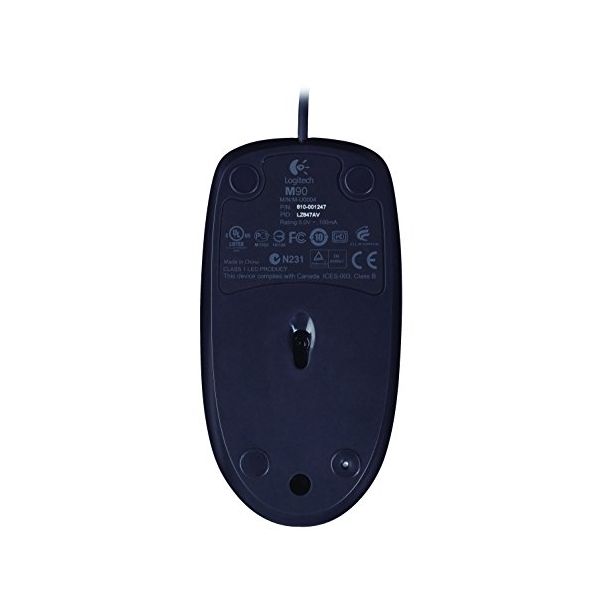 Logitech M90 mouse optic 1000dpi USB Negru