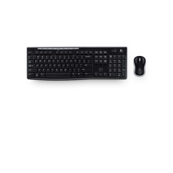 Tastatură și Mouse Optic Logitech 920-004513 2,4 GHz Negru Fără Fir
