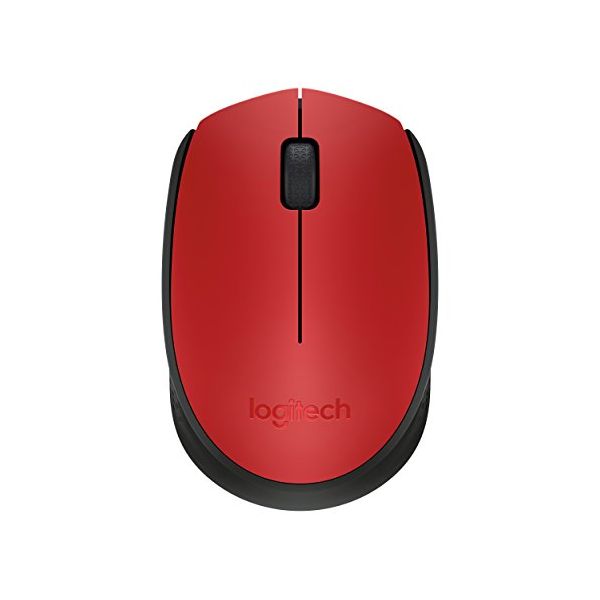 Mouse Fără Fir Logitech M171 1000 dpi Negru Roșu