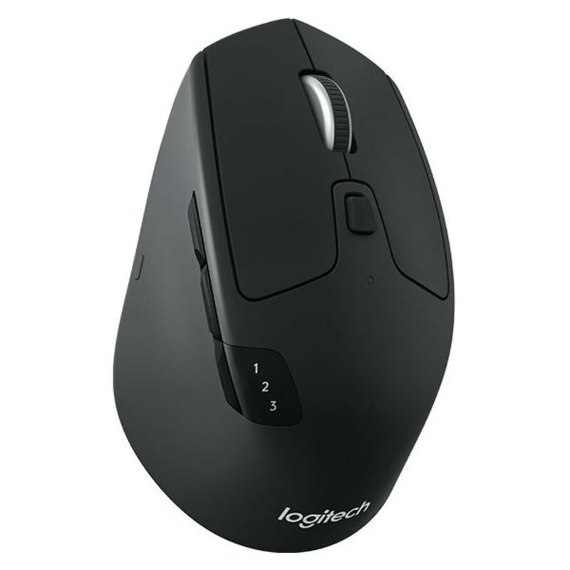 Mouse Fără Fir Optic Logitech Triathlon M720 1000 dpi Negru