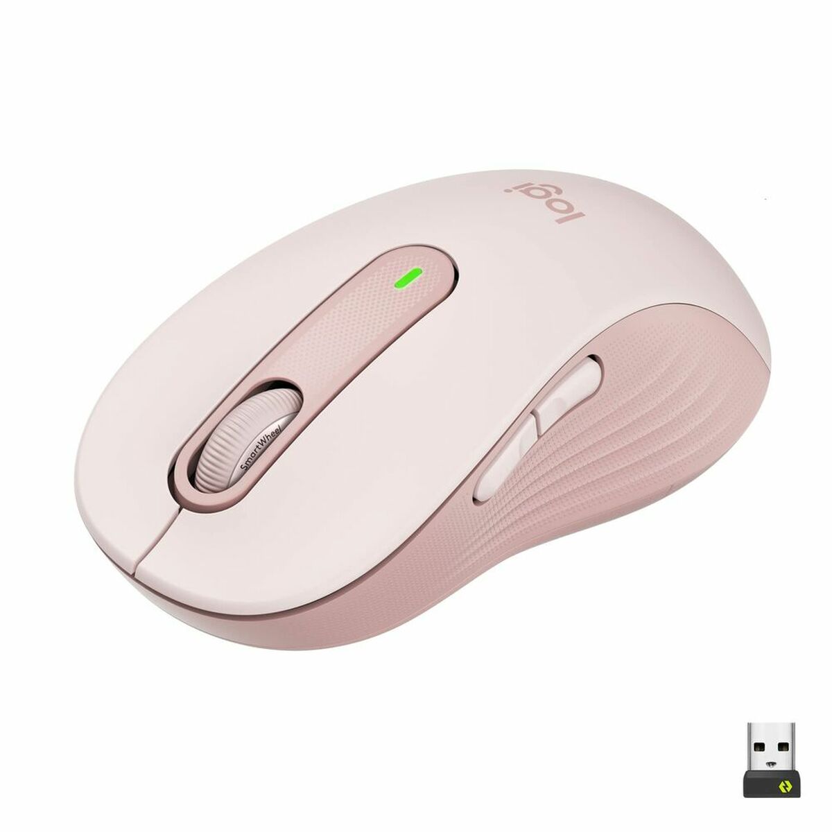 Mouse Fără Fir Logitech M650 L Roz Wireless