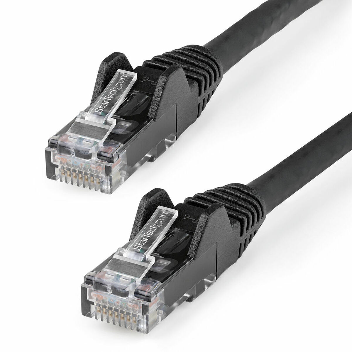 Cablu de Rețea Rigid UTP Categoria 6 Startech N6LPATCH1MBK 1 m