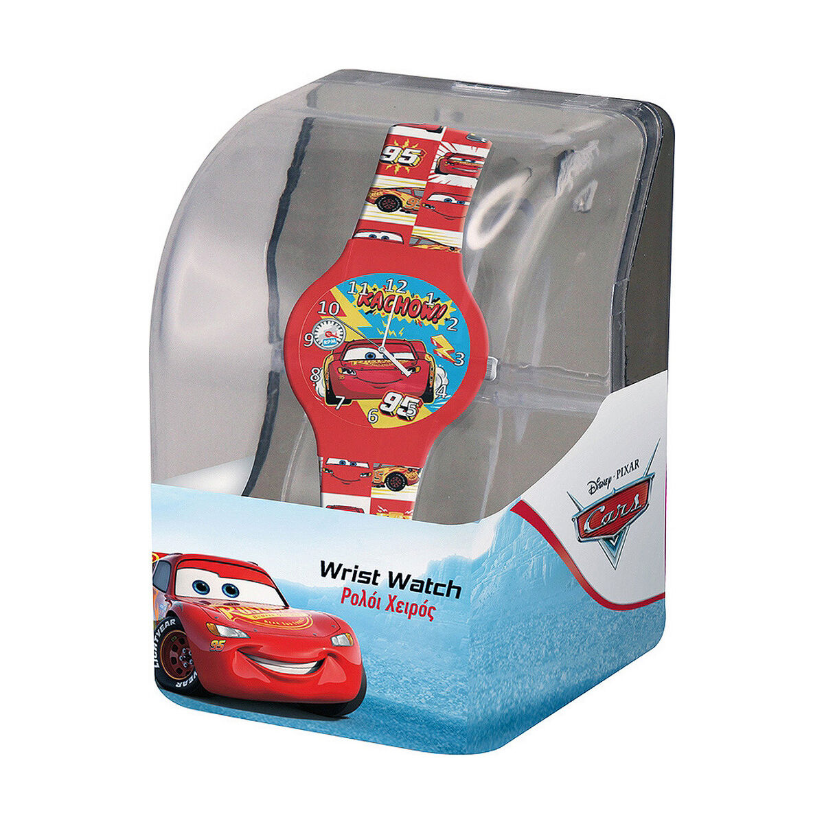 Ceas Copii Cartoon CARS - Plastic Box