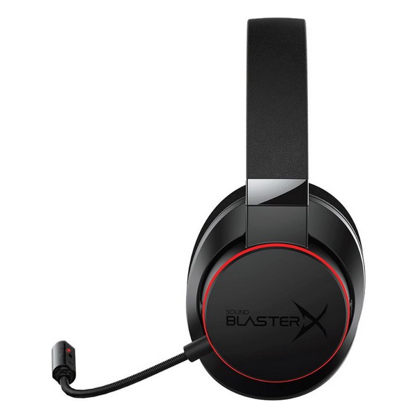 Căști cu Microfon Gaming Creative Technology Sound BlasterX H6 Negru/Roșu (Refurbished B)