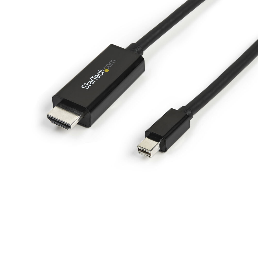 Adaptor Mini DisplayPort la HDMI Startech MDP2HDMM3MB          3 m Negru