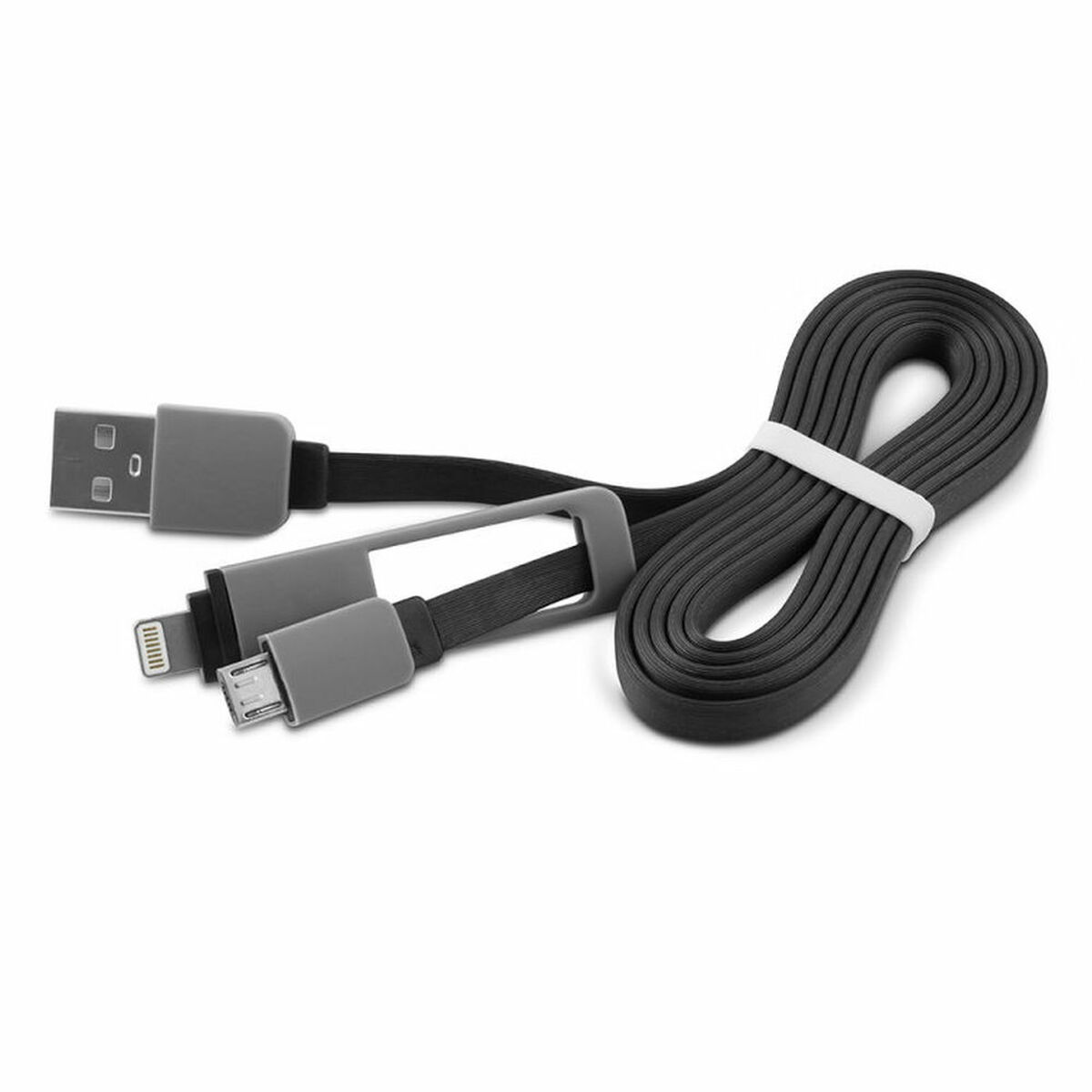 Adaptor de cablu 1LIFE PA2IN1FLAT USB (1 m)