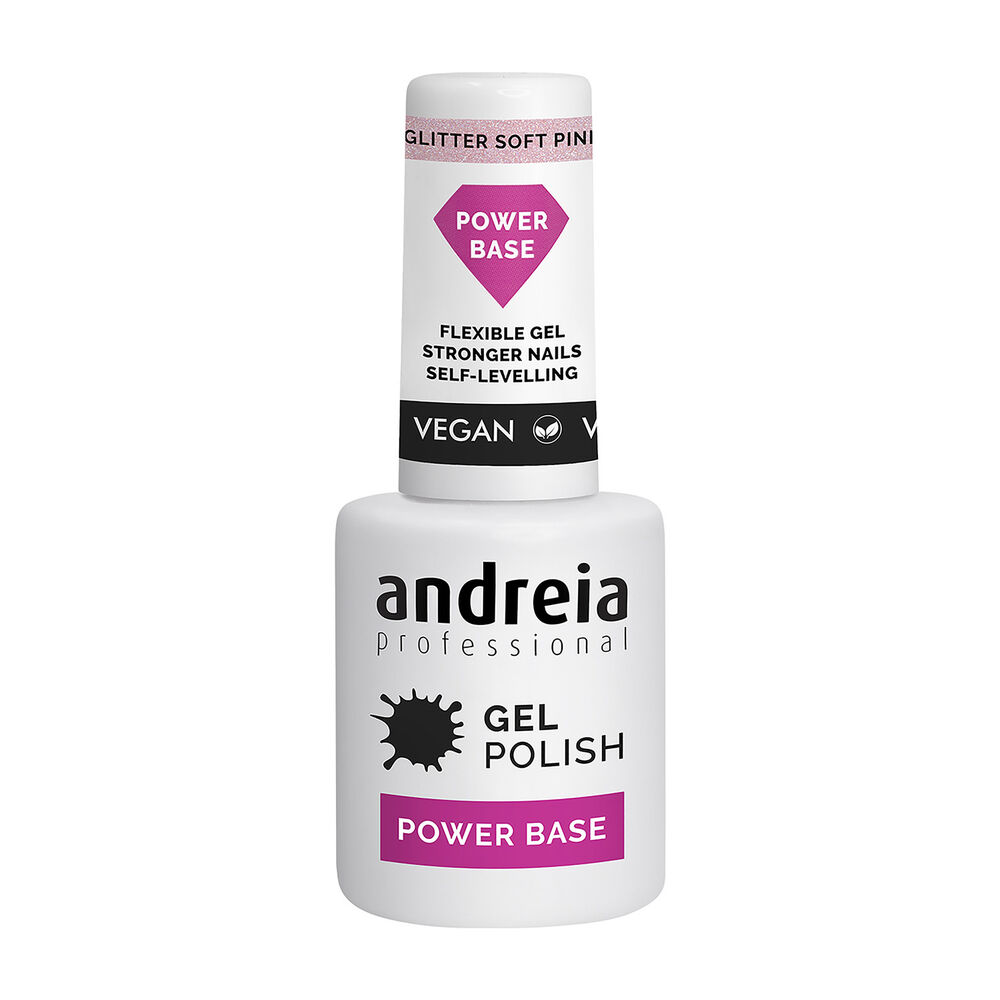 Lac de unghii Andreia Professional Glitter Soft Pink (105 ml)