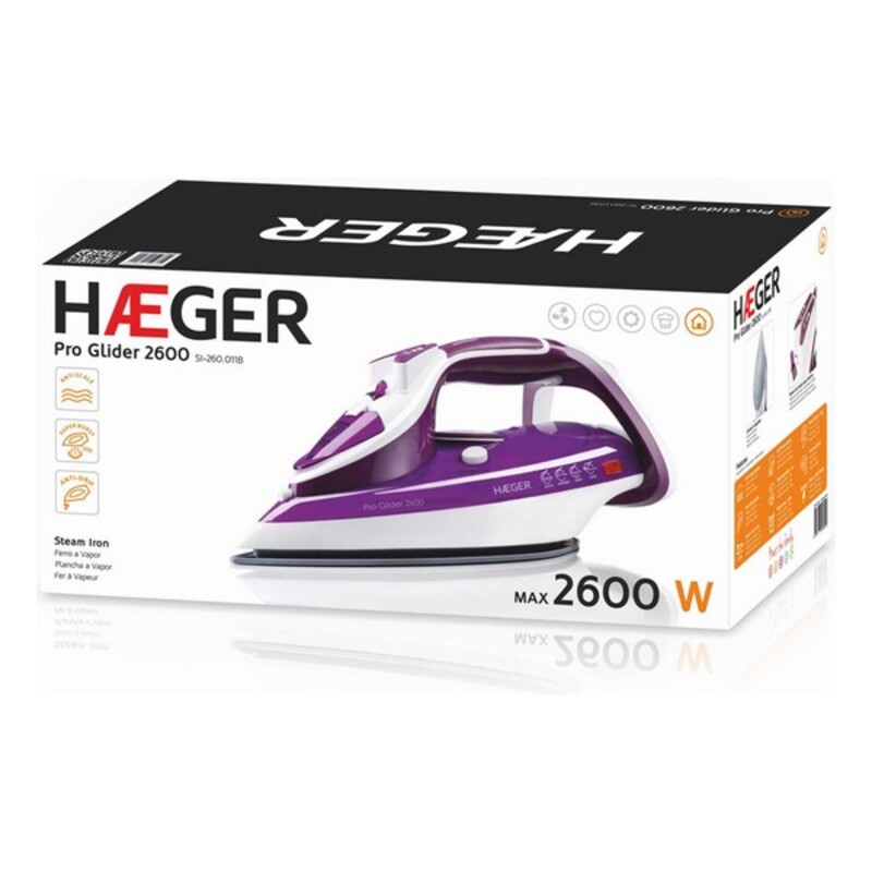 Fier de Călcat cu Abur Haeger Pro Glider 2600W