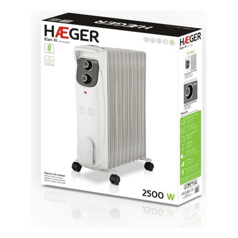 Radiator de Ulei (11 corpuri) Haeger Elan XI 2500 W