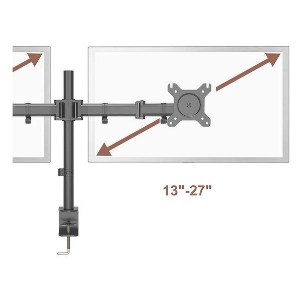 Suport TV Haeger Dual Tilt & Swivel 13