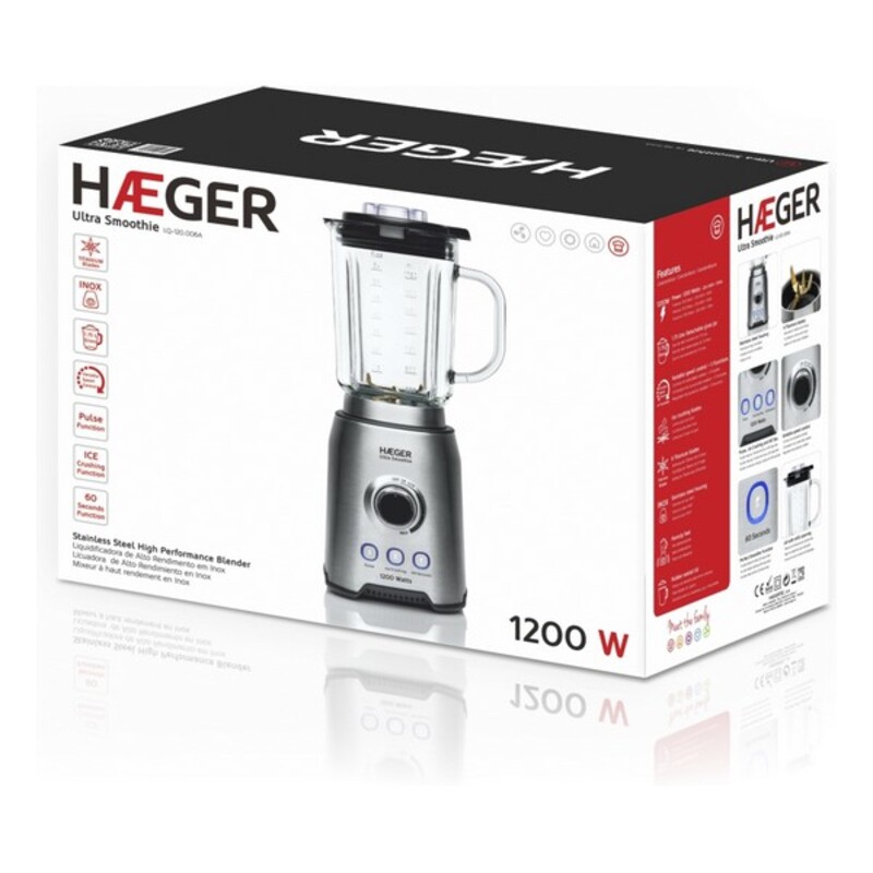 Mixer cu Pahar Haeger Ultra Smoothie 1200 W