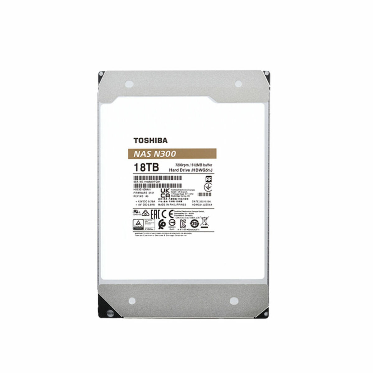 Hard Disk Toshiba HDWG460EZSTA         6TB