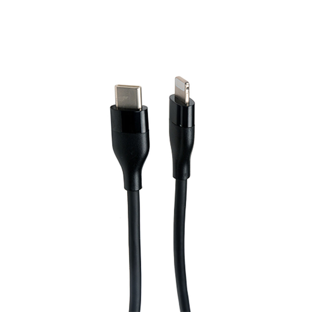 Cablu USB-C la Lightning V7 V7USBCLGT-1M         Negru