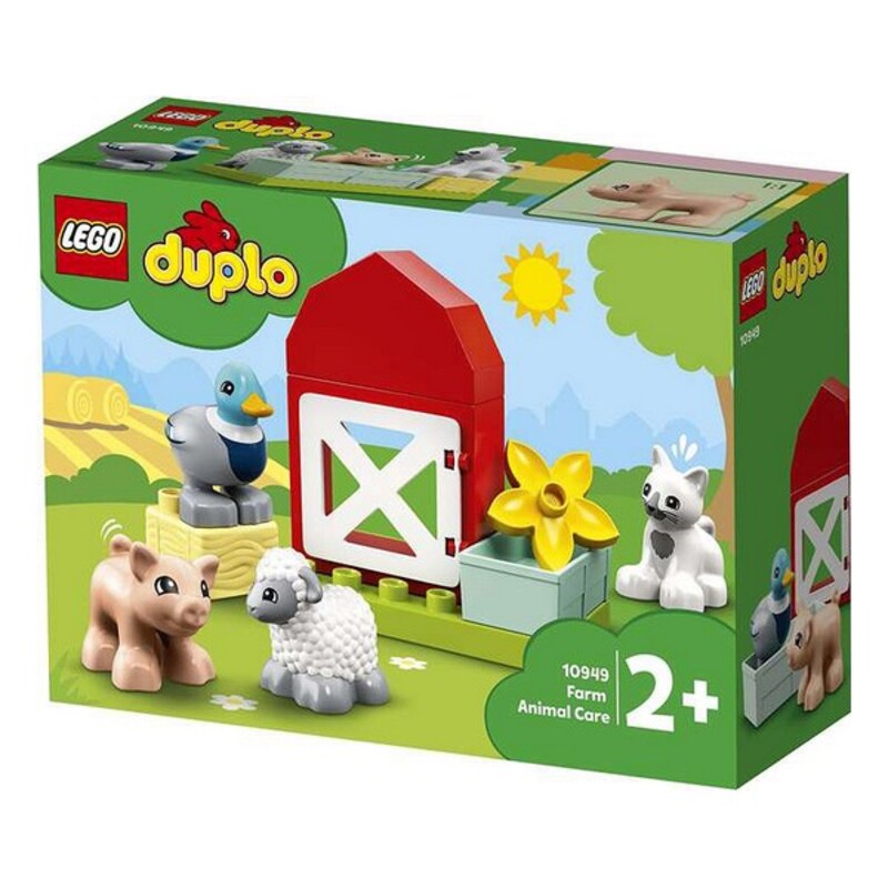 Playset Duplo Farm Animal Care Lego 10949 + 2 Ani (11 pcs)