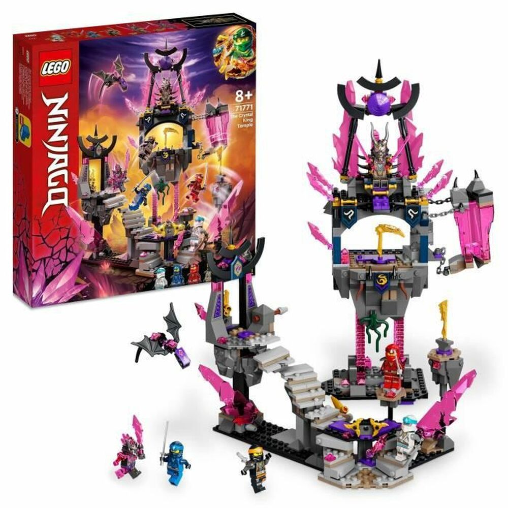 Playset Lego  NINJAGO 71771 Temple of Crystal King (703 Piese)