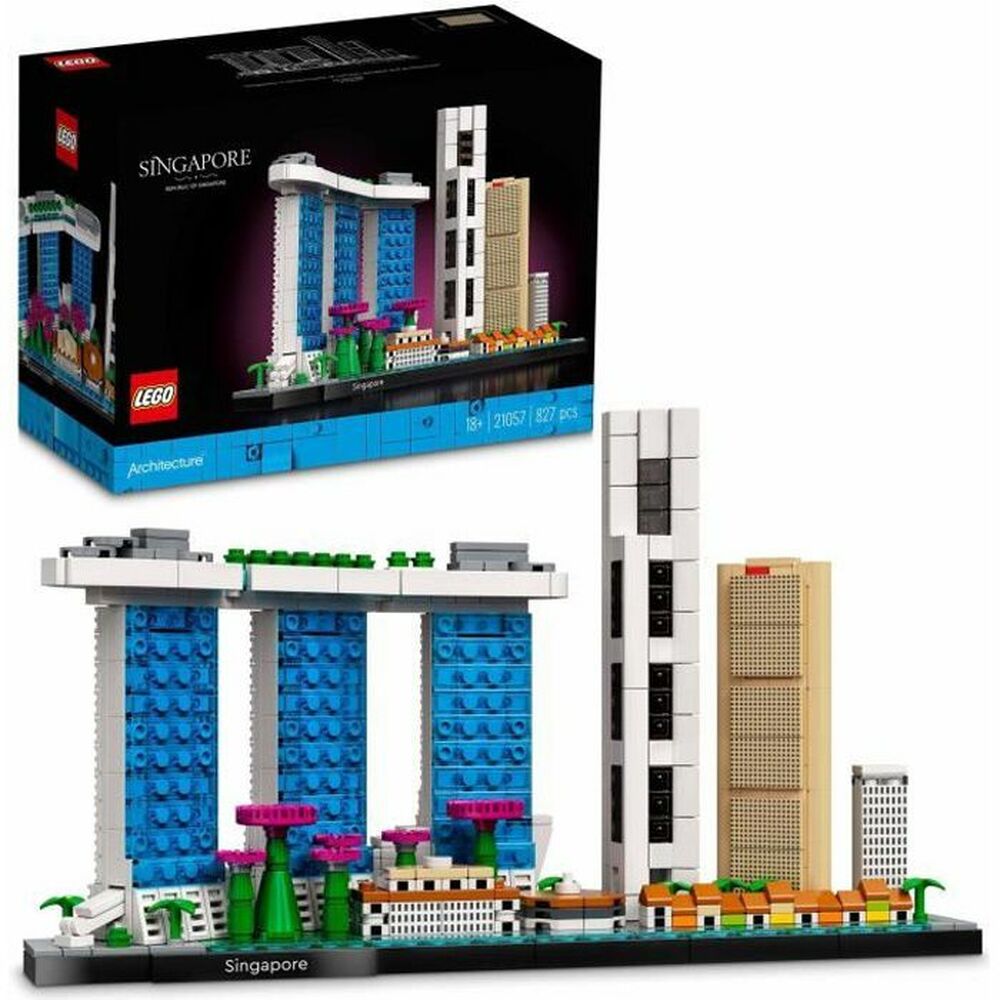 Playset Lego  21057 Singapore Architecture (827 Piese)