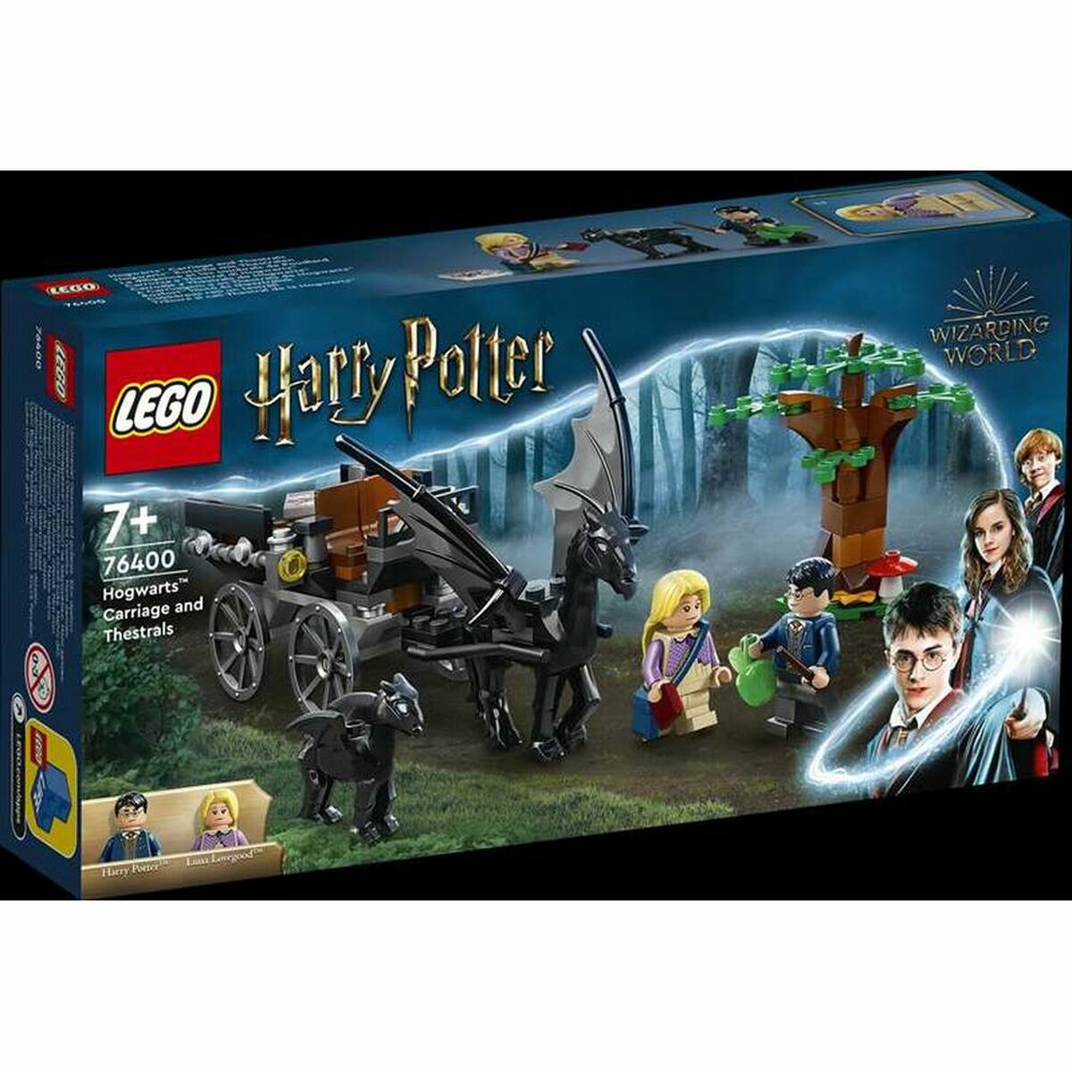 Set de Construcție Lego Harry Potter: Hogwarts Carriage and Thestrals