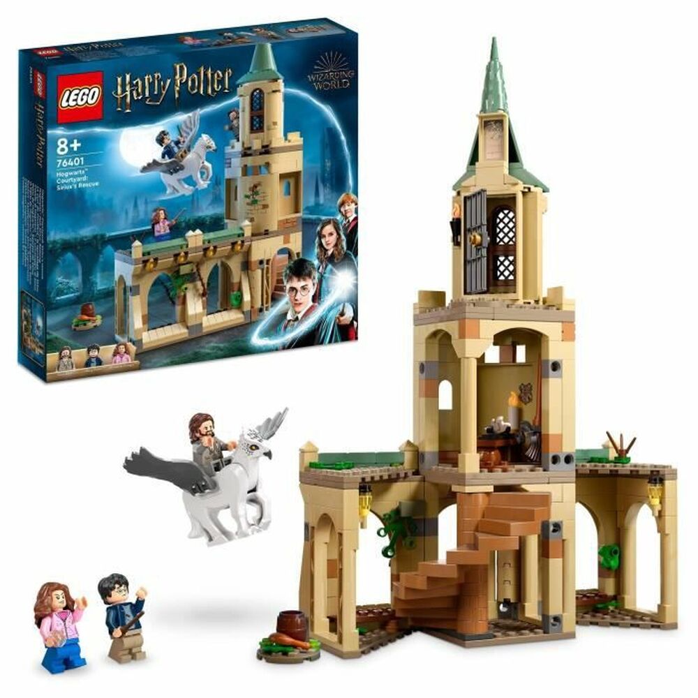 Playset Lego 76401 Harry Potter Hogwarts Courtyard: The Rescue of Sirius (345 Piese)