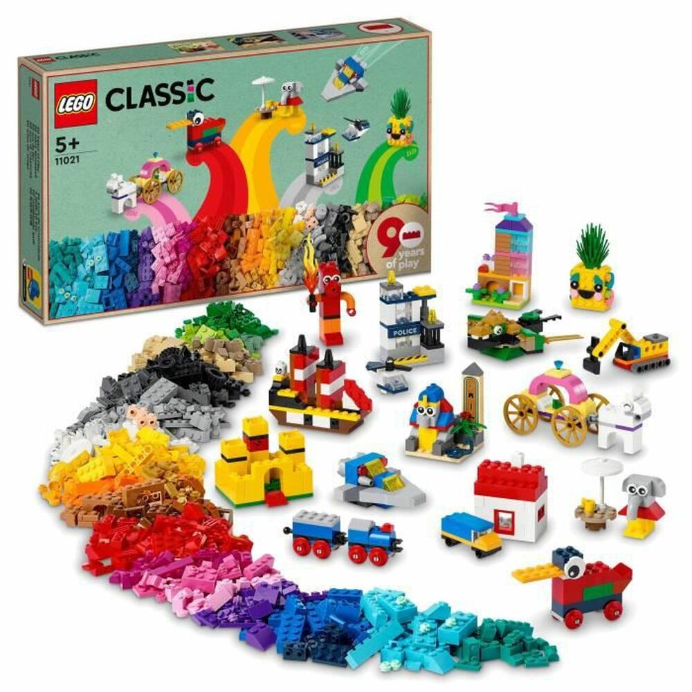 Playset Lego 11021 Classic 90 Years of Play (1100 Piese)