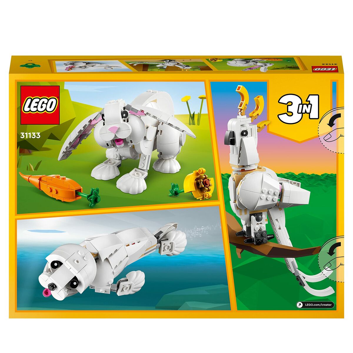 Playset Lego 31133 Creator 258 Piese
