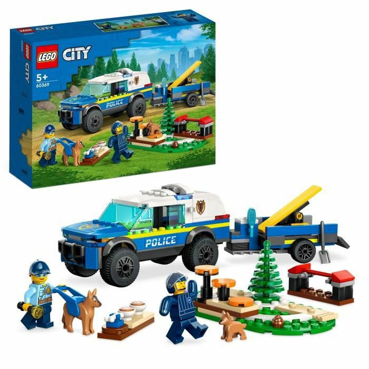 Playset Lego Polițist + 5 Ani 197 Piese