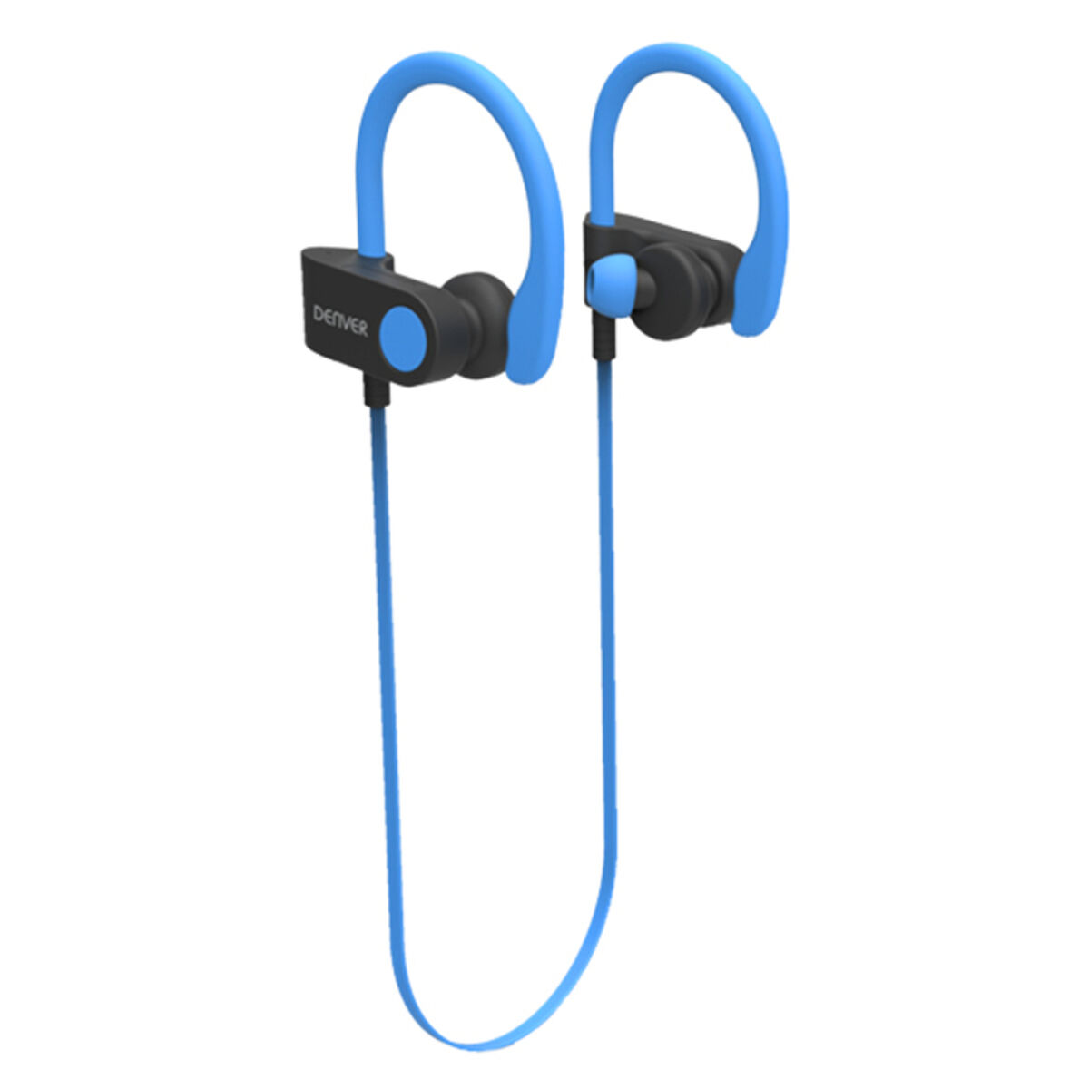 Căști Bluetooth Sportive Denver Electronics BTE-110 50 mAh - Culoare Albastru