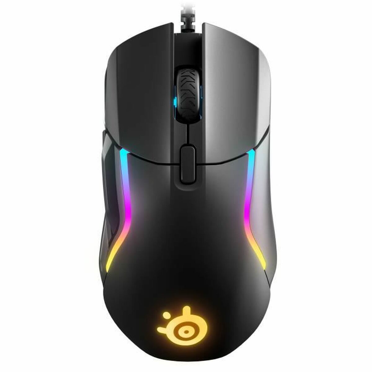 Mouse SteelSeries Rival 5 Negru Gaming Lumini LED Cu cablu