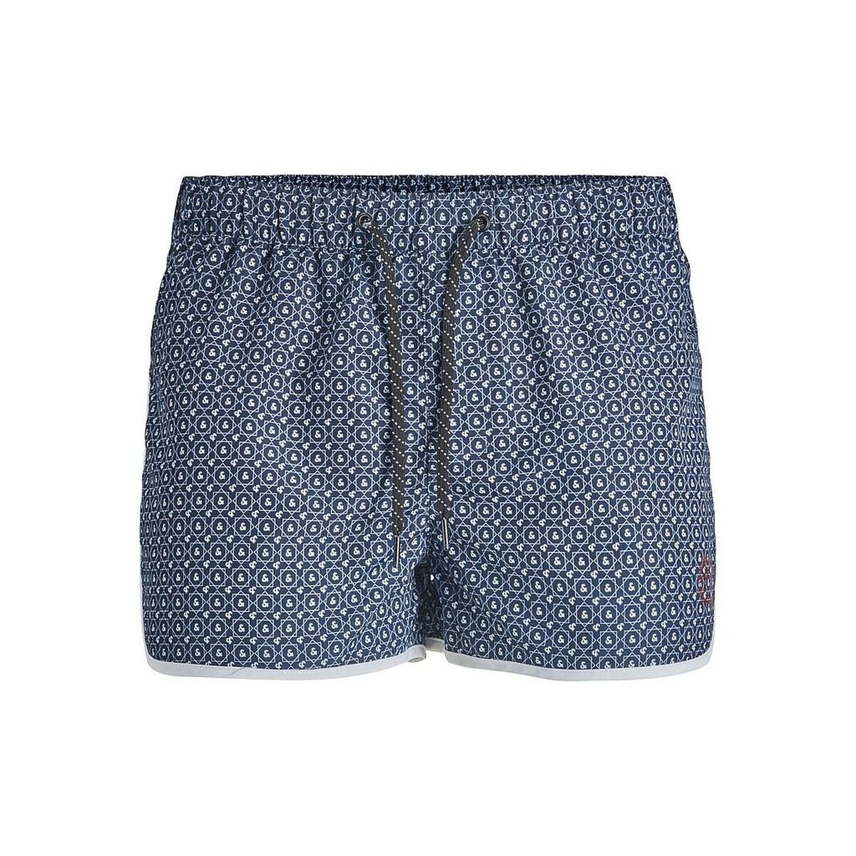 Costum de Baie Bărbați Jack & Jones MONOGRAM 12228837 Bleumarin - Mărime XXL