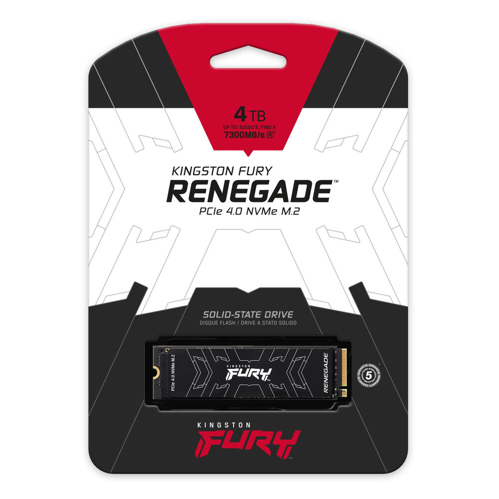 Hard Disk Kingston FURY RENEGADE 4 TB SSD