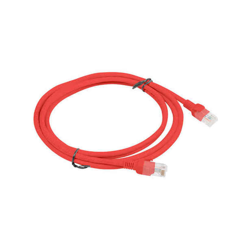 Cablu de Rețea Rigid UTP Categoria 6 Lanberg Roșu - Măsură 20 m